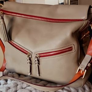 Dooney and Bourke Florentine Large Pocket Sac